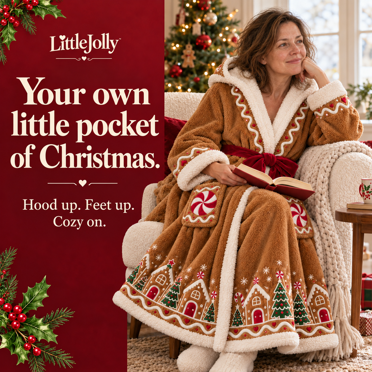 LittleJolly™ CozyHug Heated Robe