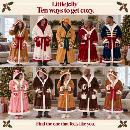 LittleJolly™ CozyHug Heated Robe